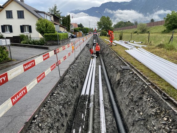 02.06.2022 Druckleitung Abschnitt Fährhütten